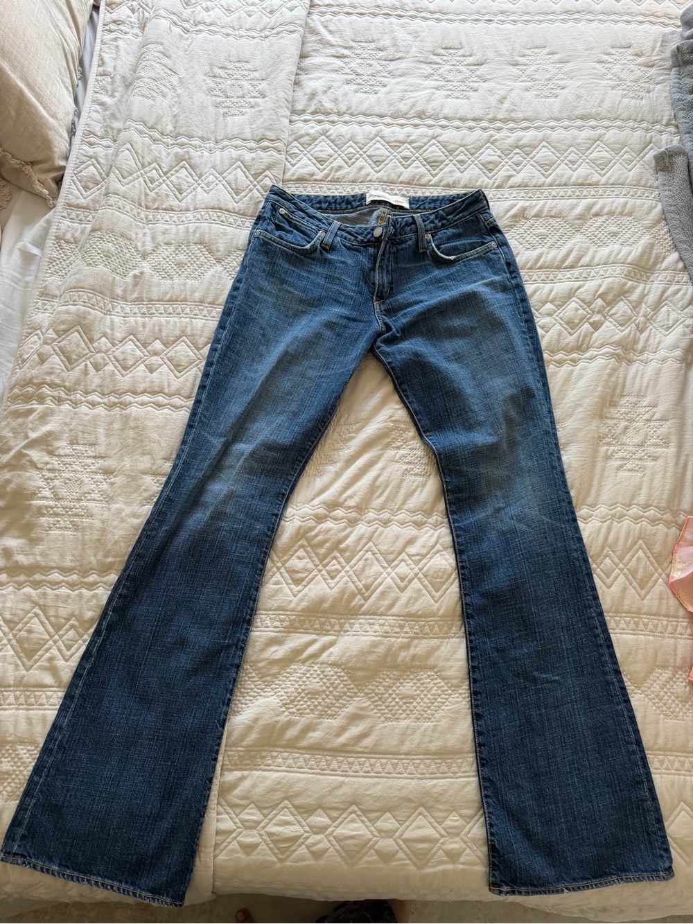 VINTAGE Paper Denim and Cloth Women’s Blue Flared Jeans